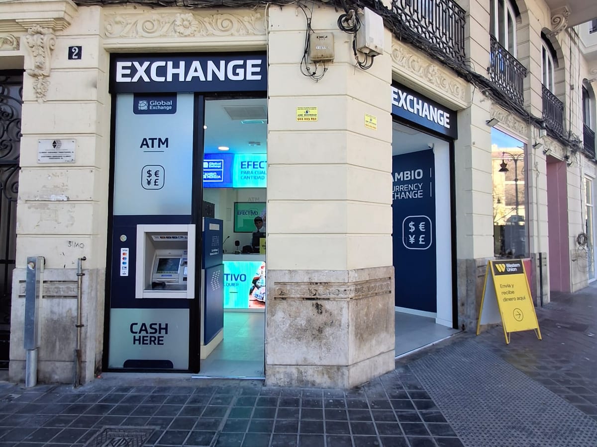 Global Exchange | Cambiar moneda extranjera en Valencia | Transferencias internacionales con Western Union — envíos & finanzas en Valencia