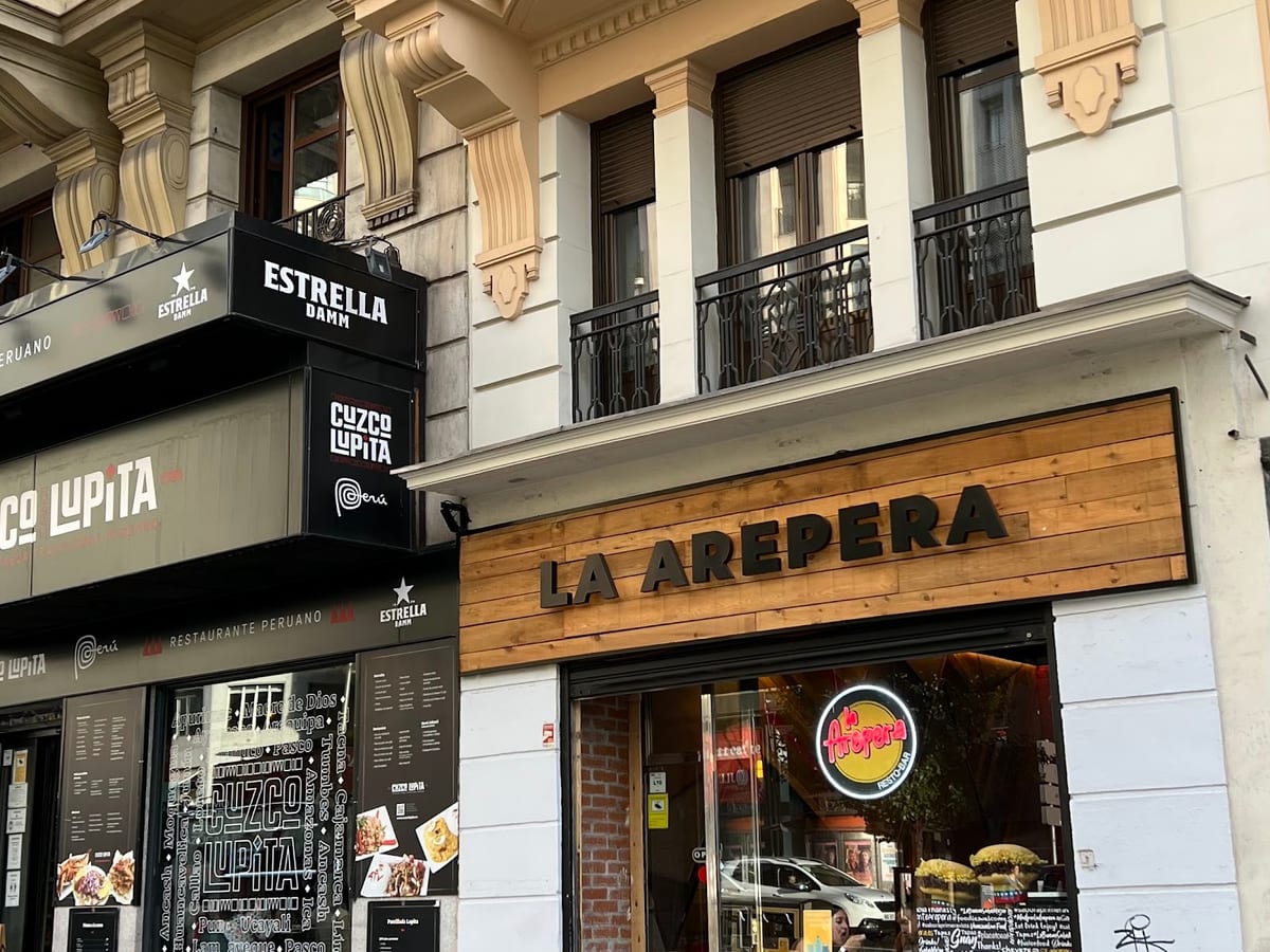 La Arepera — tiendas latinas en Madrid