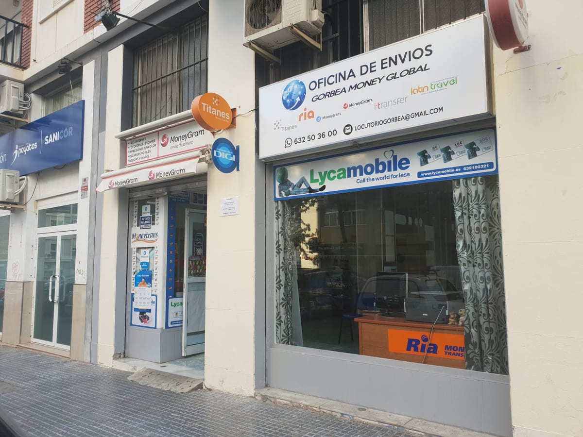 Locutorio Gorbea la mayor cotización — envíos & finanzas en Málaga