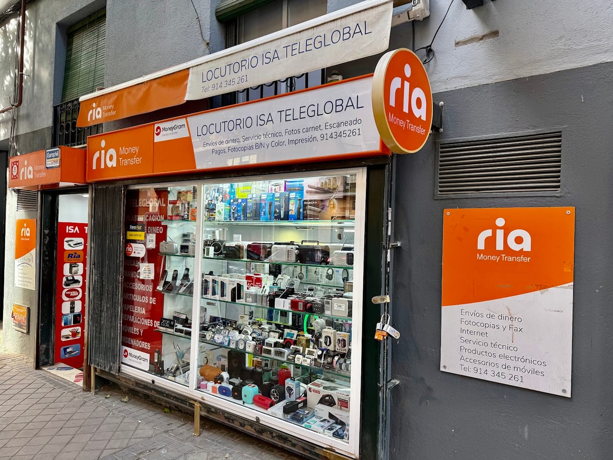 Locutorio ISA Teleglobal — envíos & finanzas en Madrid