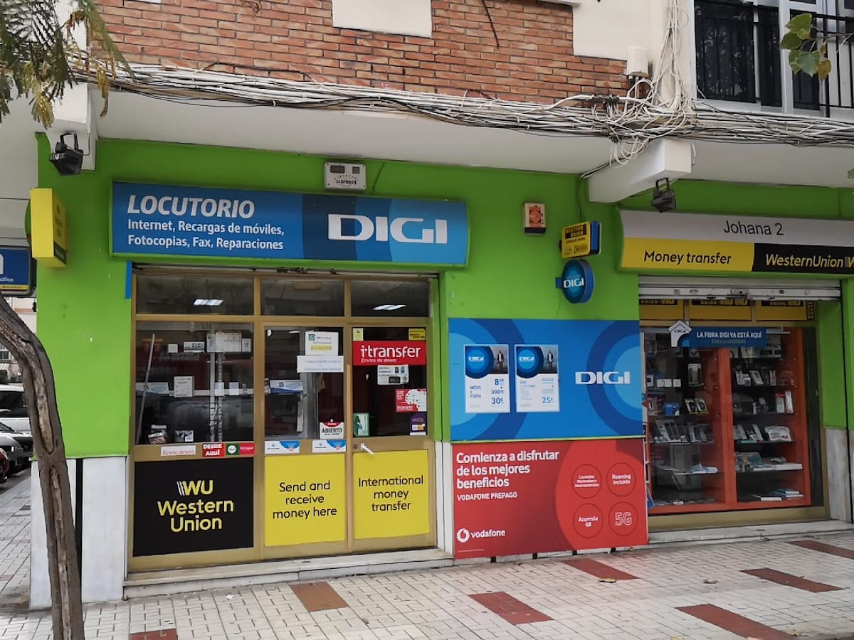Locutorio Johana — envíos & finanzas en Málaga