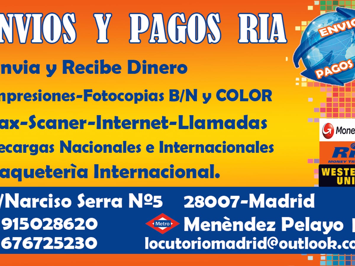 LOCUTORIO MADRID-ENVIOS Y PAGOS — foto 2