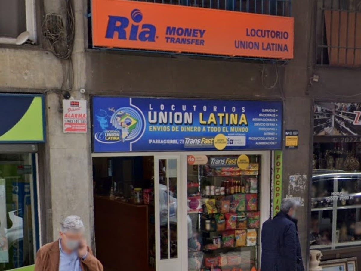 Locutorio Unión Latina, Iparraguirre 71-Bilbao — envíos & finanzas en Bilbao