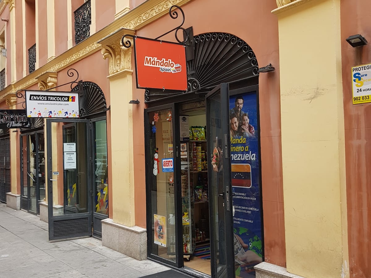 Mándalo Market — envíos & finanzas en Madrid