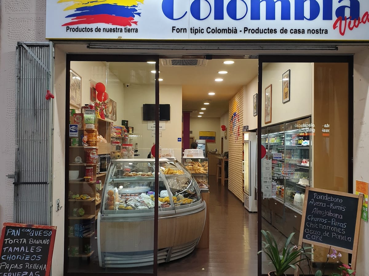 Panaderia Colombia Viva — tiendas latinas en Barcelona