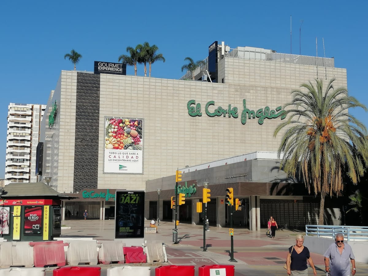 Supermercado El Corte Inglés Málaga — tiendas latinas en Málaga
