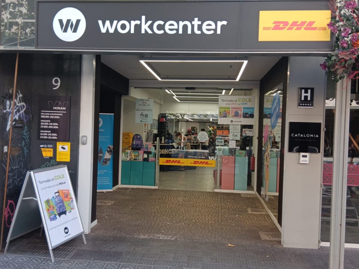 Workcenter Ronda Sant Pere — envíos & finanzas en Barcelona
